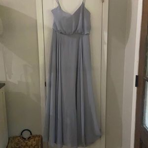 Hayley Paige Platinum dress